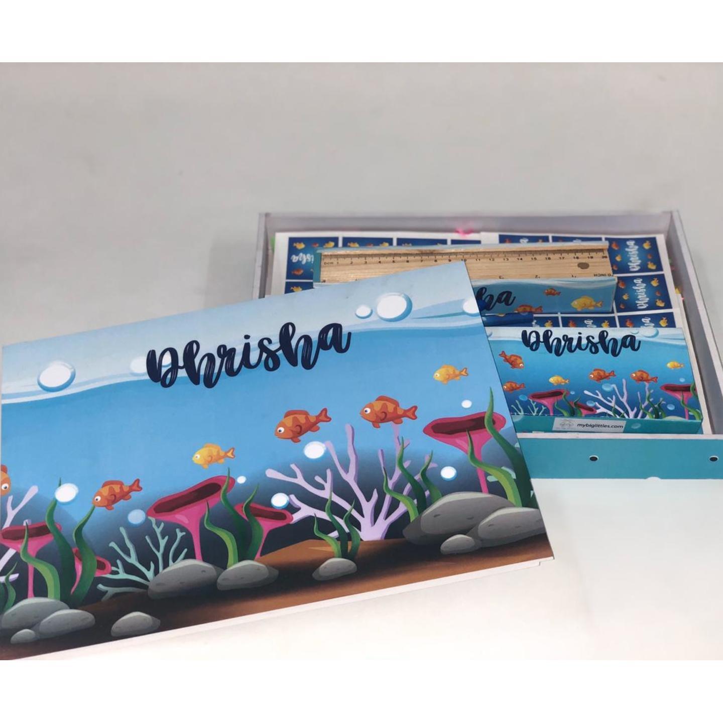 Personalised Stationary Set - Under Water