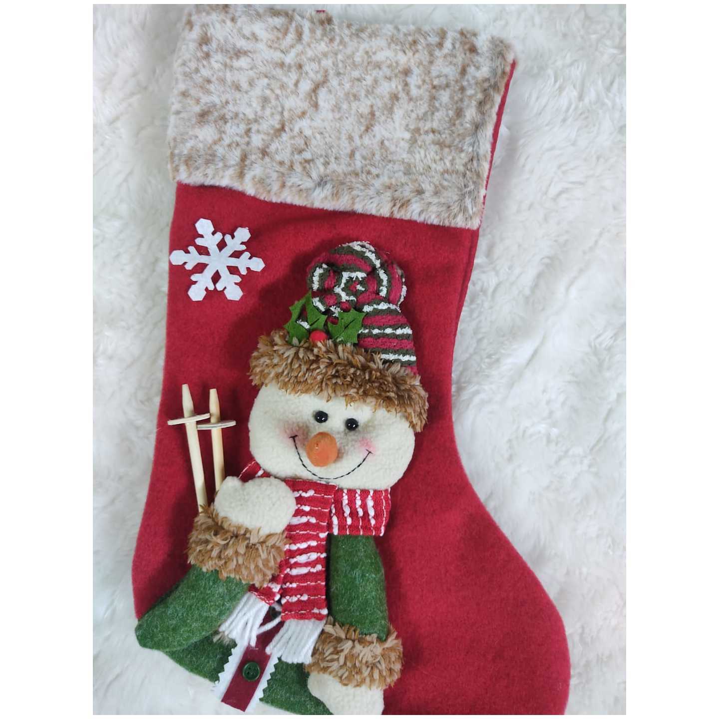 Personalised Stockings - Top Hat Snowman