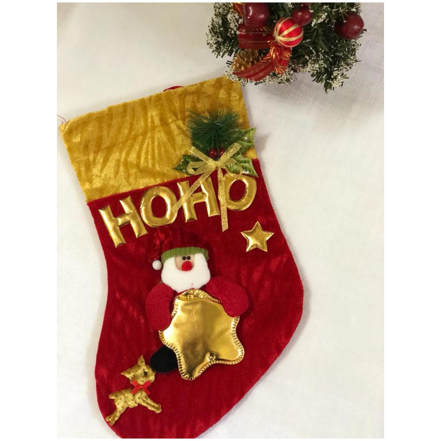 Personalised Stockings - Santa with A Star