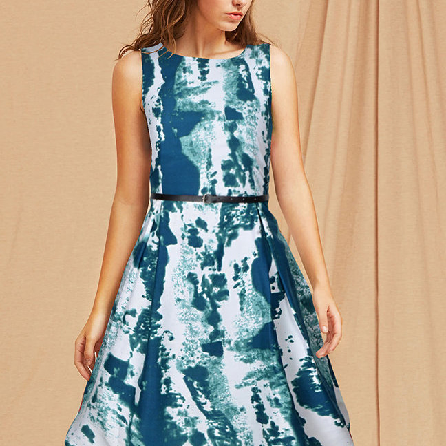 Kartiklifestyle Designer Western  Dress Fabric Heavy American Crepe Stitched Kurtis.