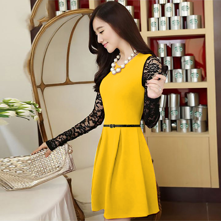 Kartiklifestyle Designer Western  Dress Fabric Heavy American Crepe Stitched Kurtis.