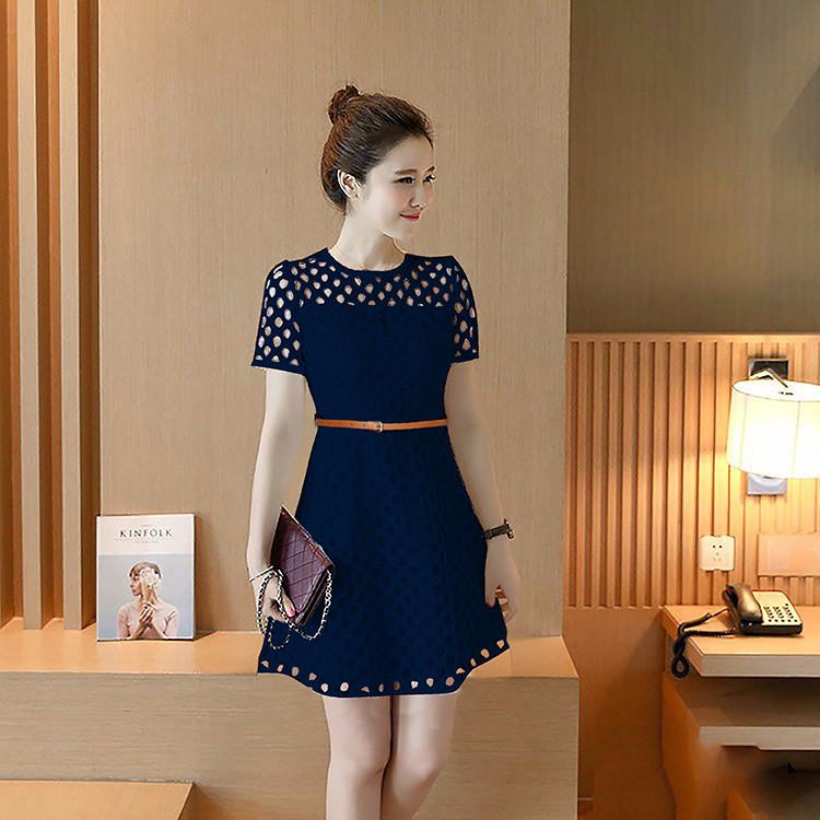 Kartiklifestyle Designer Western  Dress Fabric Knitting Stitched Kurtis.