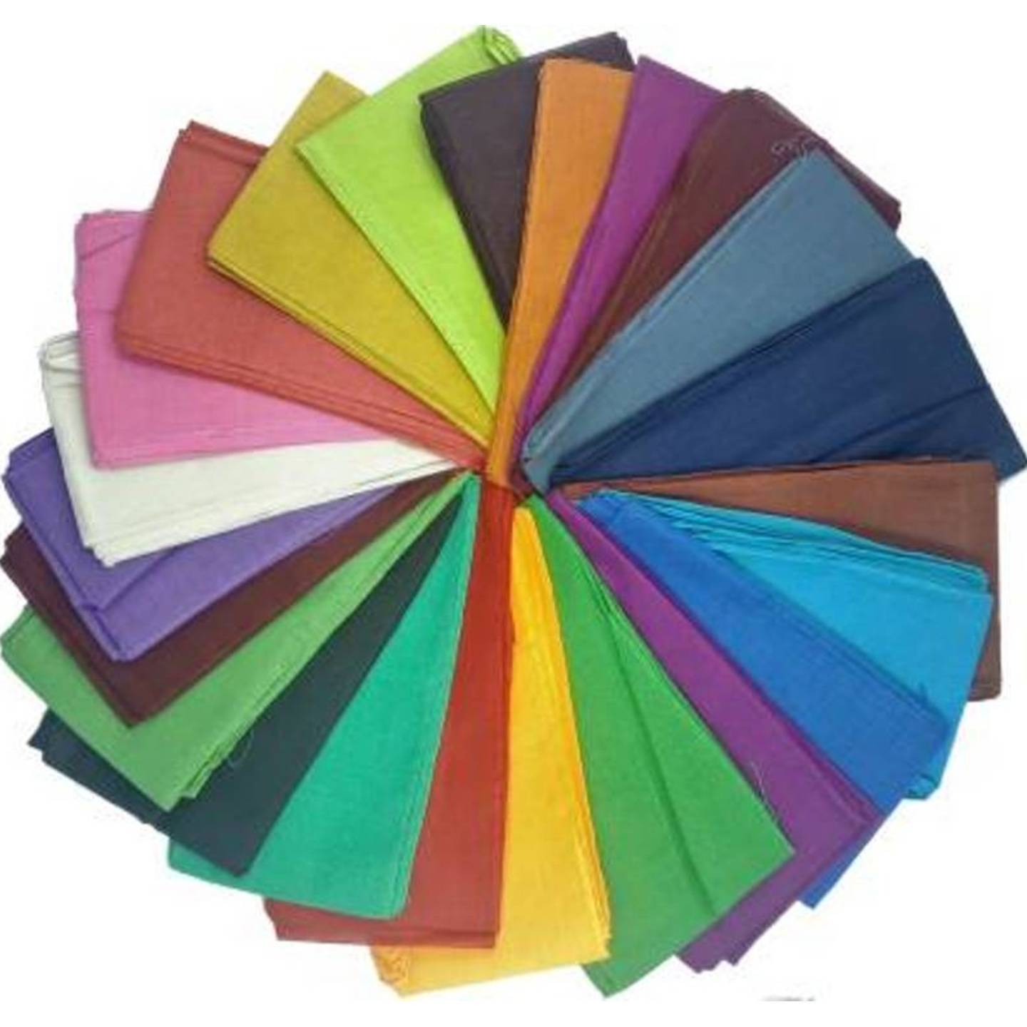 Saree fall pack of 24 dark multi colar Cotton Blend Saree Falls  (Multicolor)