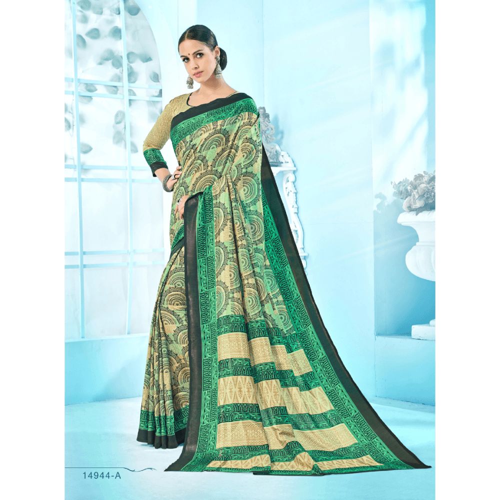 Printed Casual Wear Sarees