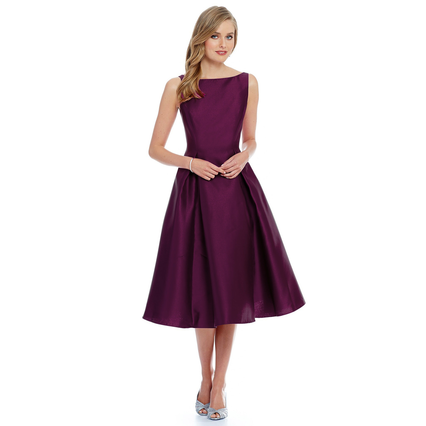 Kartiklifestyle Designer Western  Dress Fabric Taffeta Silk Stitched Kurtis.