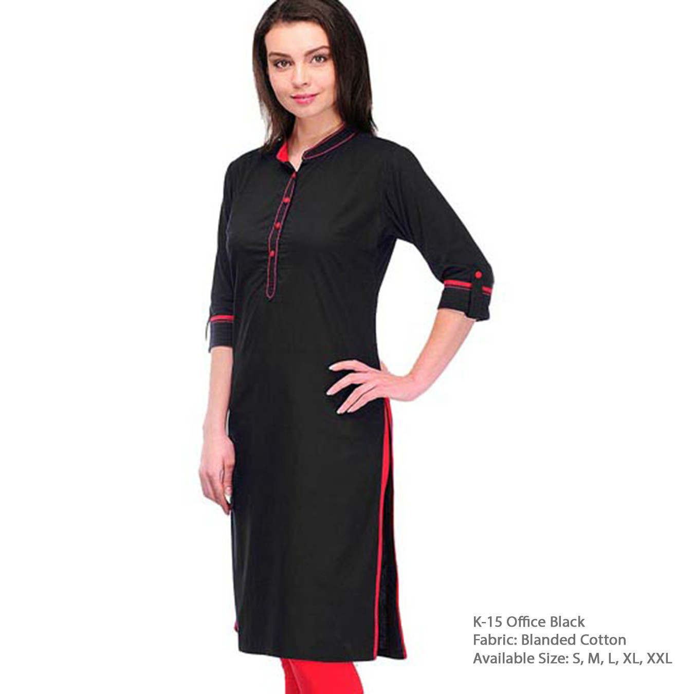 Kartiklifestyle Designer Kurti Fabric Blended Cotton Stitched Kurtis.