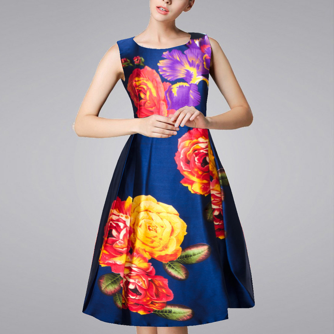 Kartiklifestyle Designer Western  Dress Fabric Premium Japan Satin Stitched Kurtis.