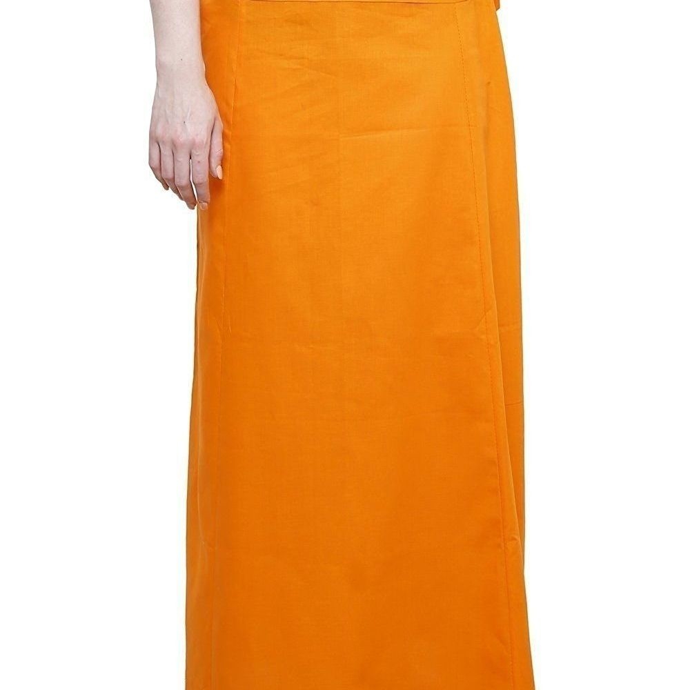 Women's Cotton Inskirt Saree Petticoats Plain Cotton Readymade Petticoat 