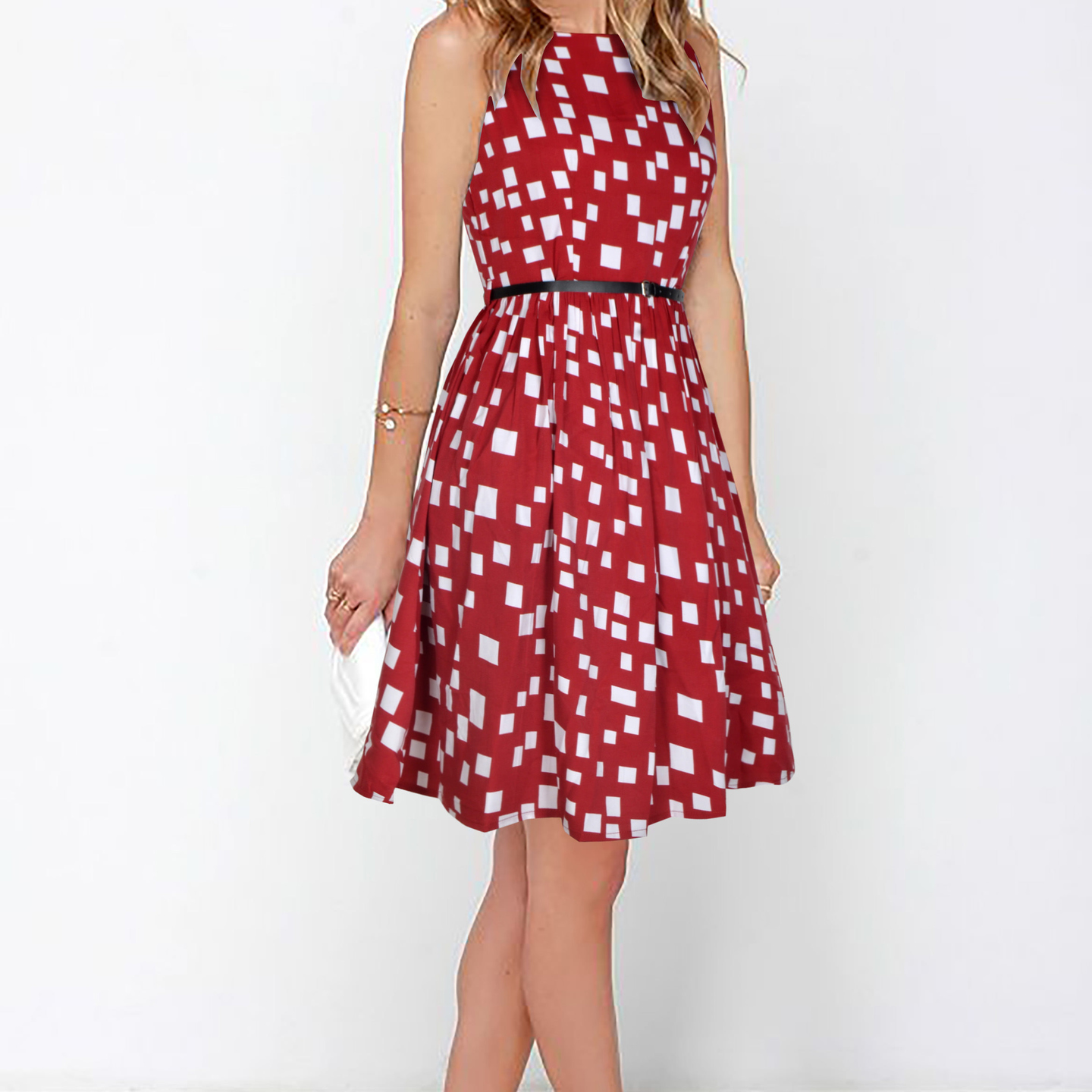 Kartiklifestyle Designer Western  Dress Fabric American Crepe Stitched Kurtis.