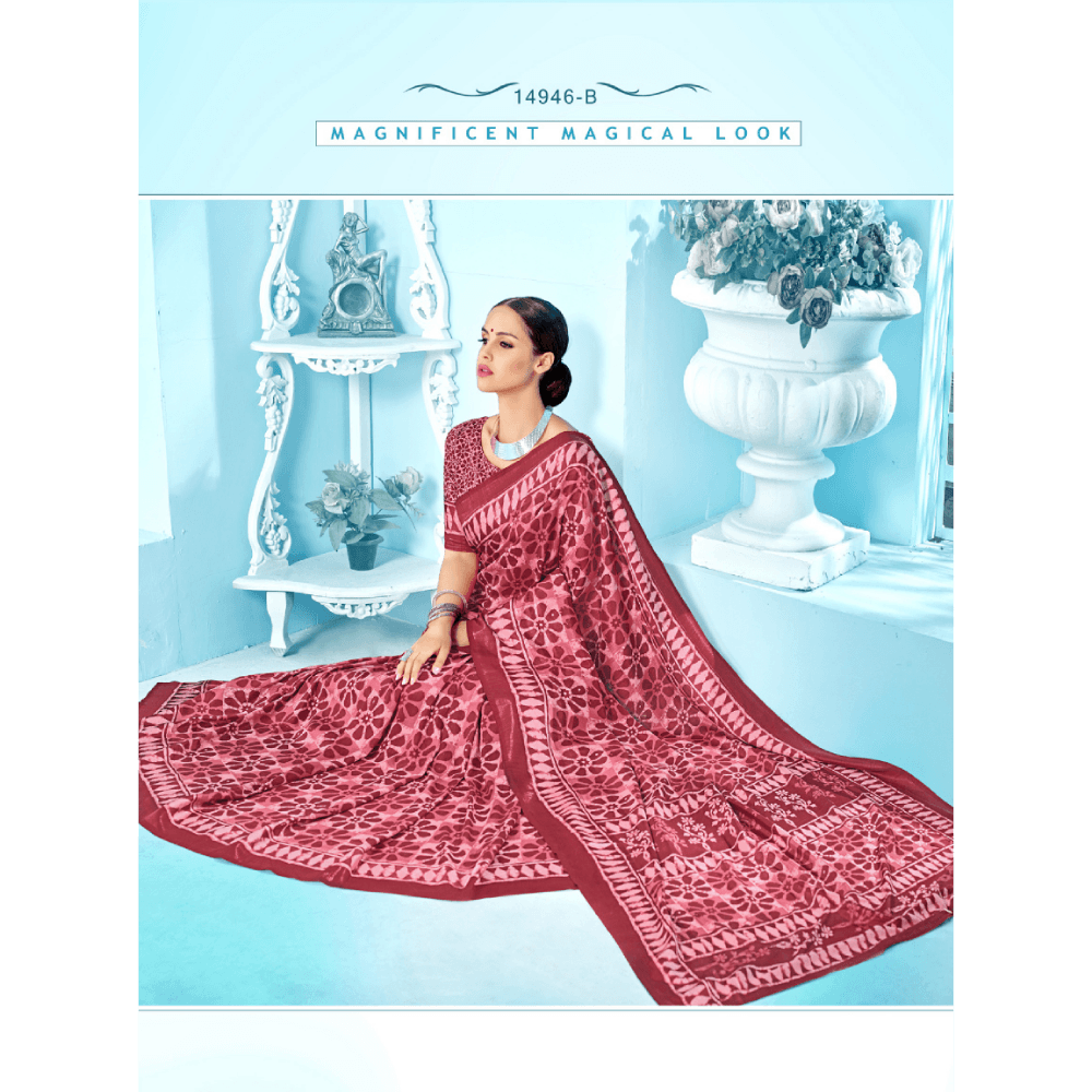 Printed Casual Wear Sarees