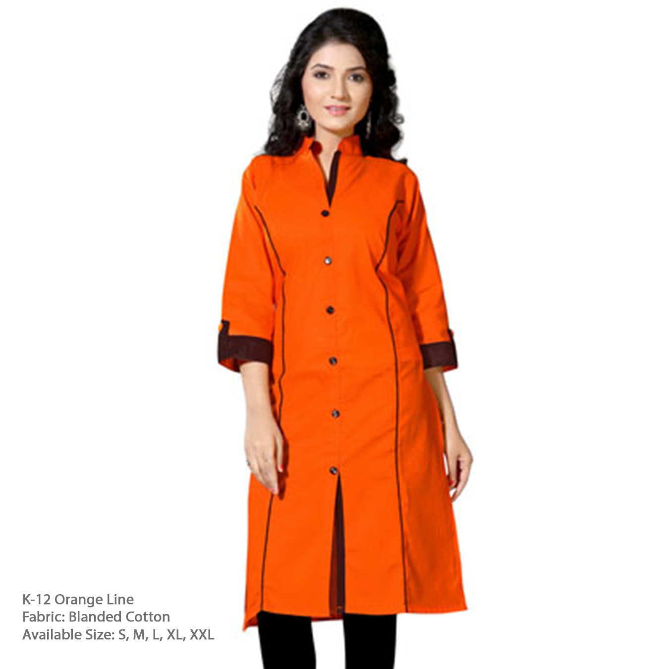 Kartiklifestyle Designer Kurti Fabric Blended Cotton Stitched Kurtis.