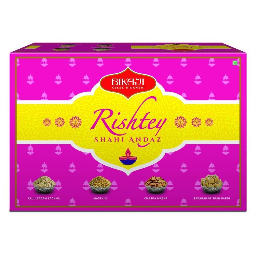 Bikaji Rishtey Shahi Andaz Gift Hamper (1050 gm)