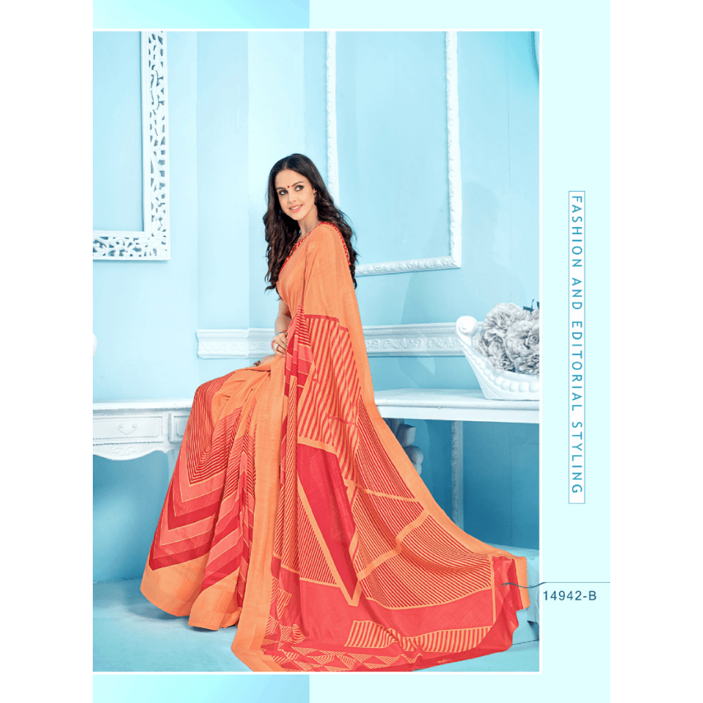 Printed Casual Wear Sarees