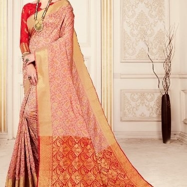 Beautiful Heavy Traditional , Ethnic Looking Art Silk Sarees  With Zari Thread Work