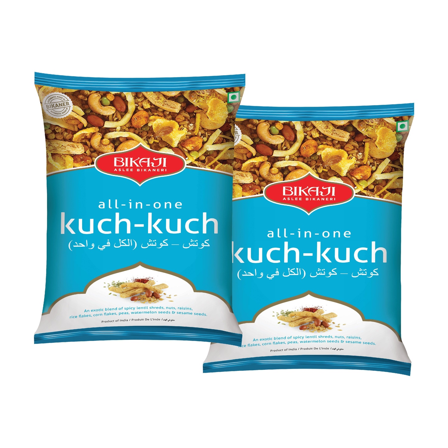 Bikaji Foods Kuch Kuch All In One (Pack of 2) 400GM each