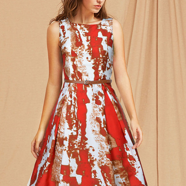 Kartiklifestyle Designer Western  Dress Fabric Heavy American Crepe Stitched Kurtis.