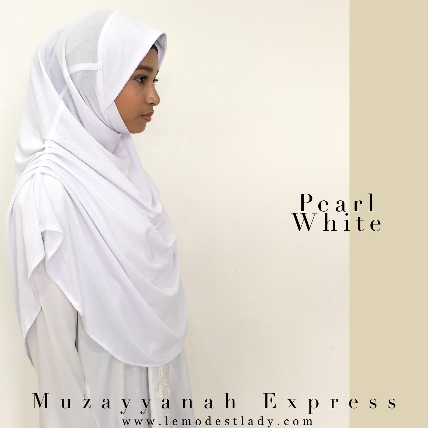 Muzayyanah Express - Pearl White