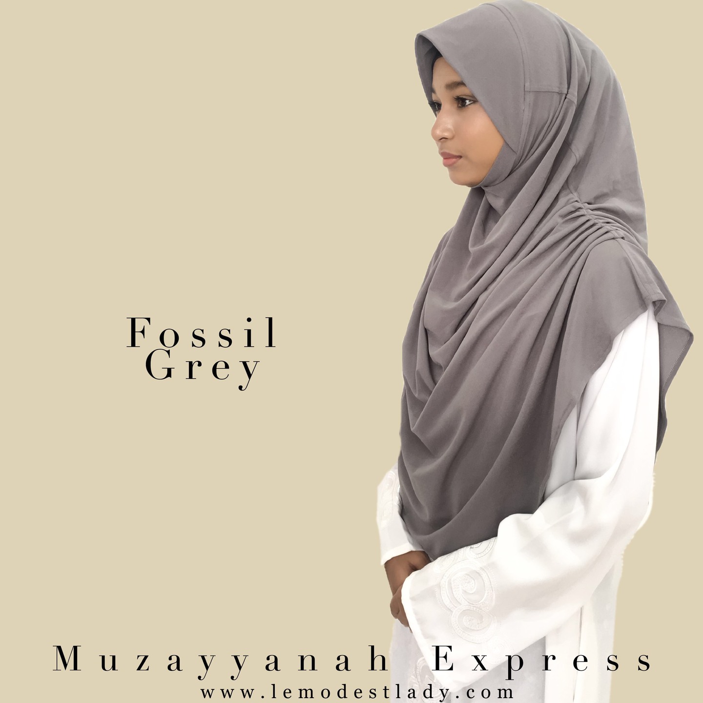 Muzayyanah Express - Fossil Grey