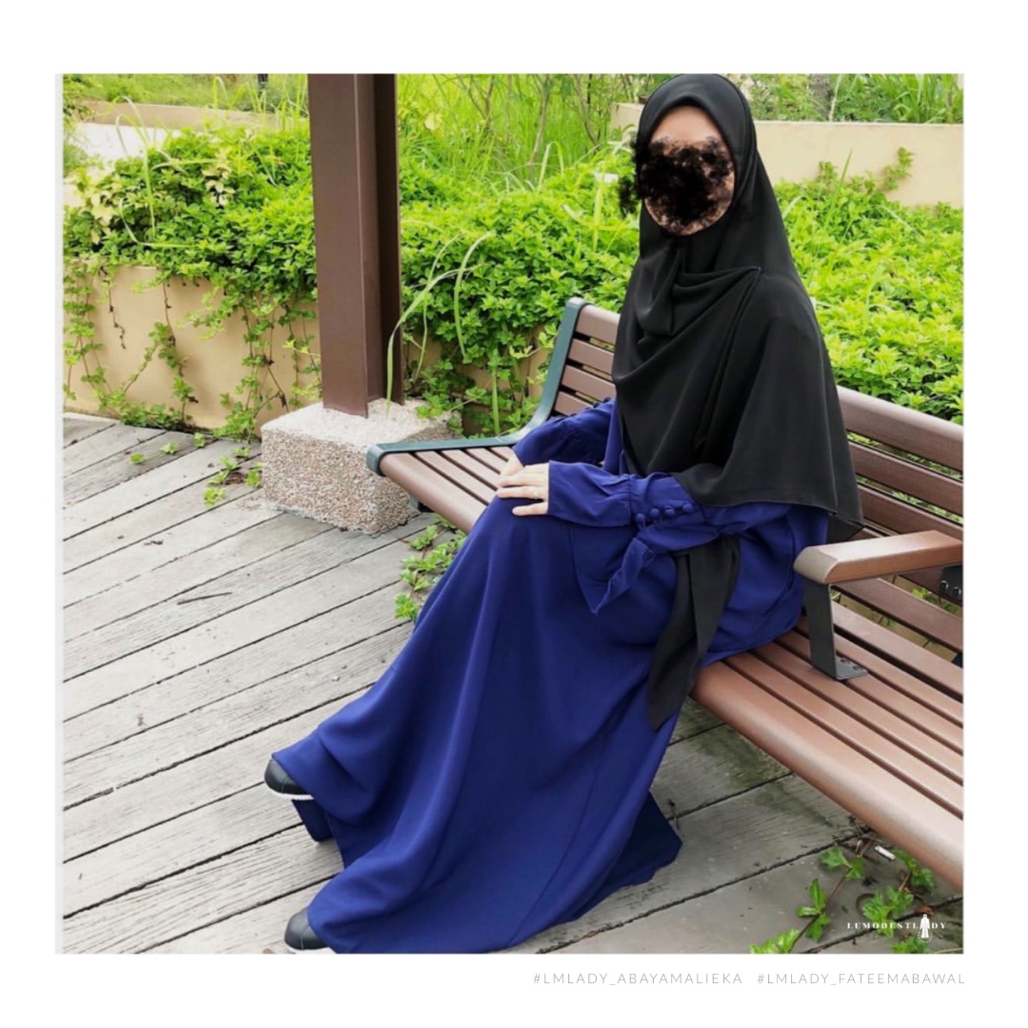 Abaya Malieka - Midnight Blue