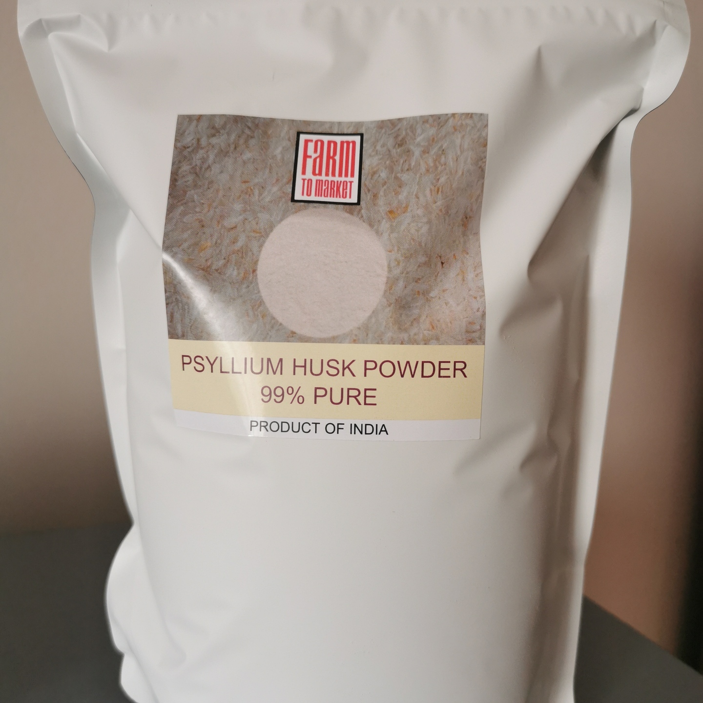 Psyllium Husk Powder Bulk Bag 1kg