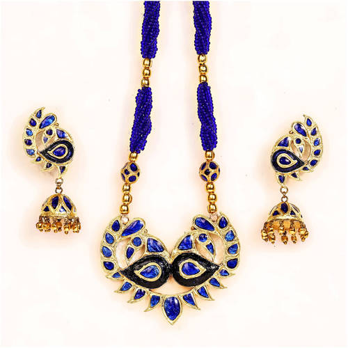 Mayur Set with Jhumka