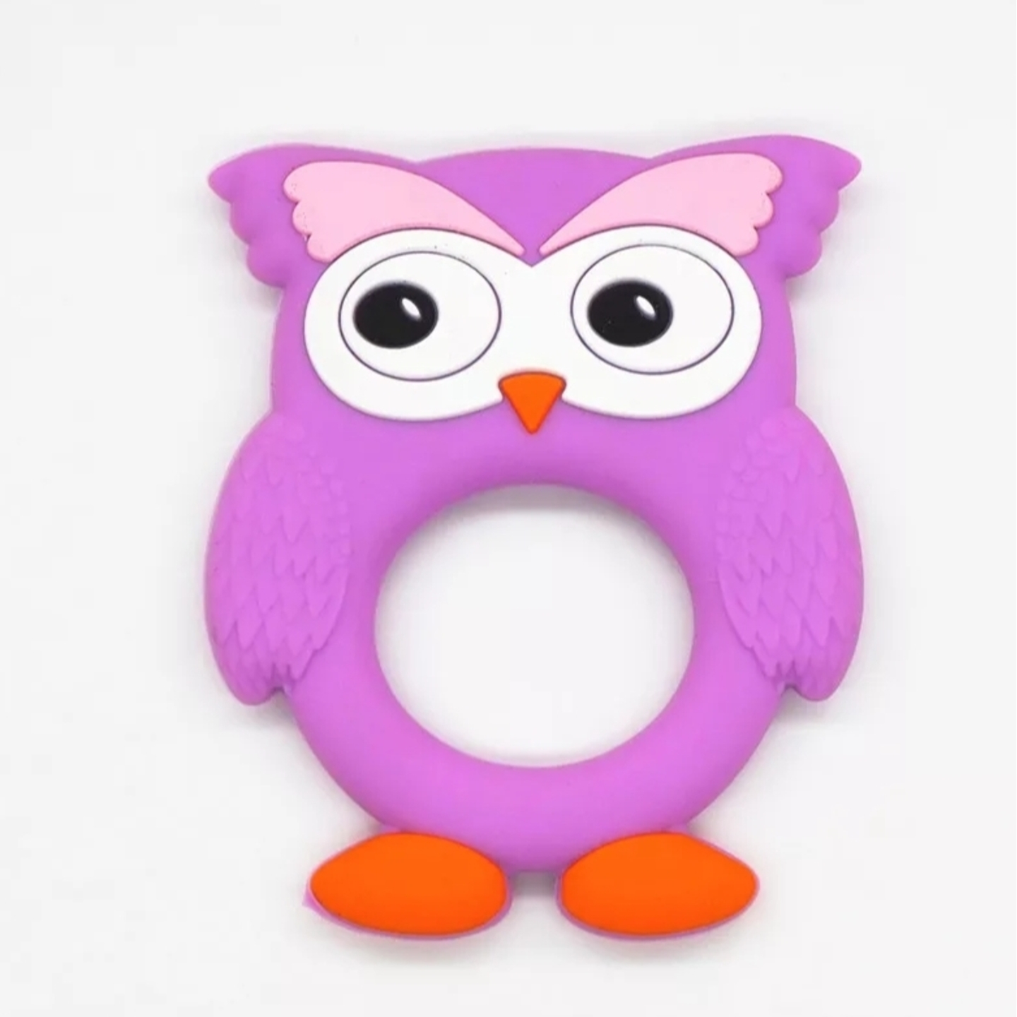 Brow Owl Teether Purple