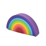 Rainbow Silicone Stacker (Large)
