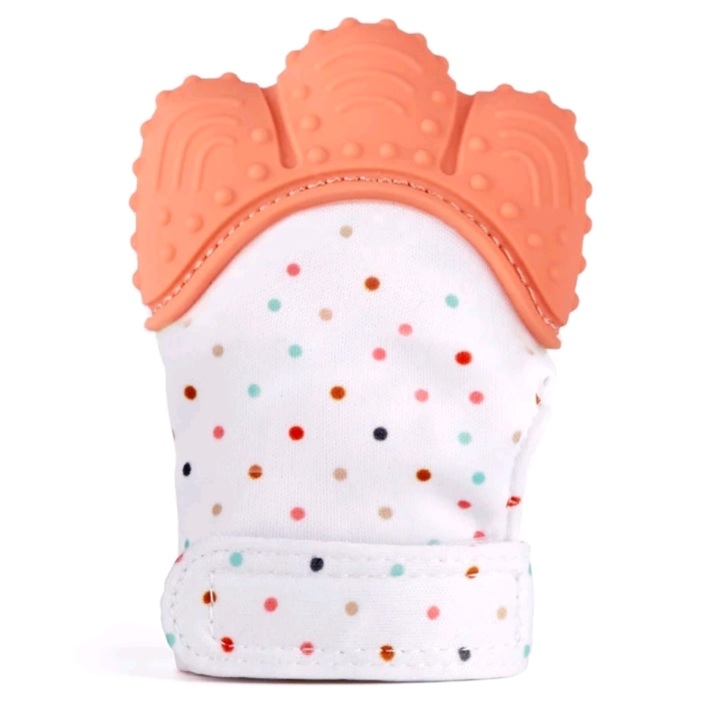 Glove Bite Polka Dots (Orange)