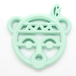 Baby Teether Warrior Bear Mint