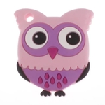 Baby Teether Owl Purple