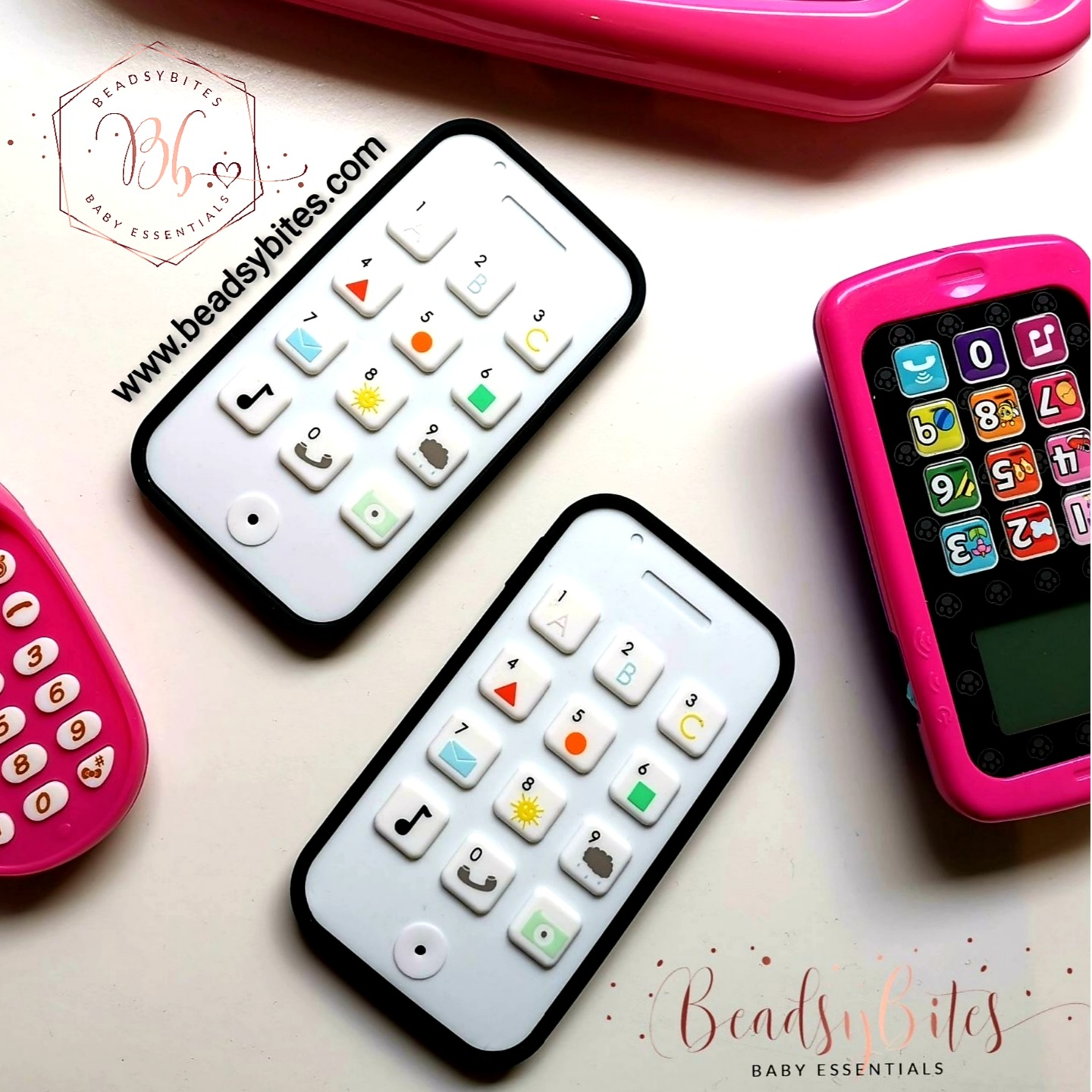 Baby Teether Cell Phone