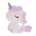 Baby Teether Chubby Unicorn (Purple)