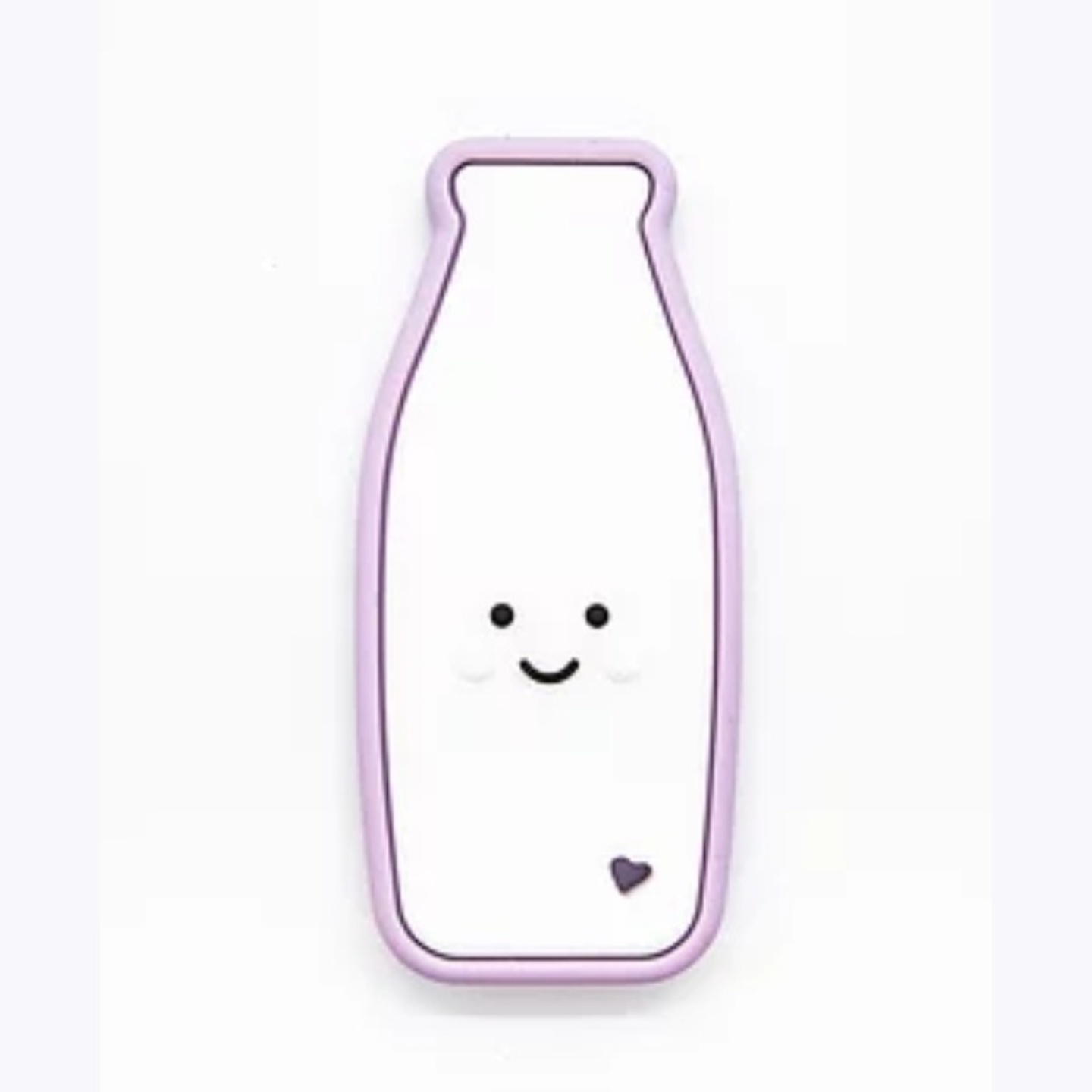 Baby Teether Milk Bottle Lilac