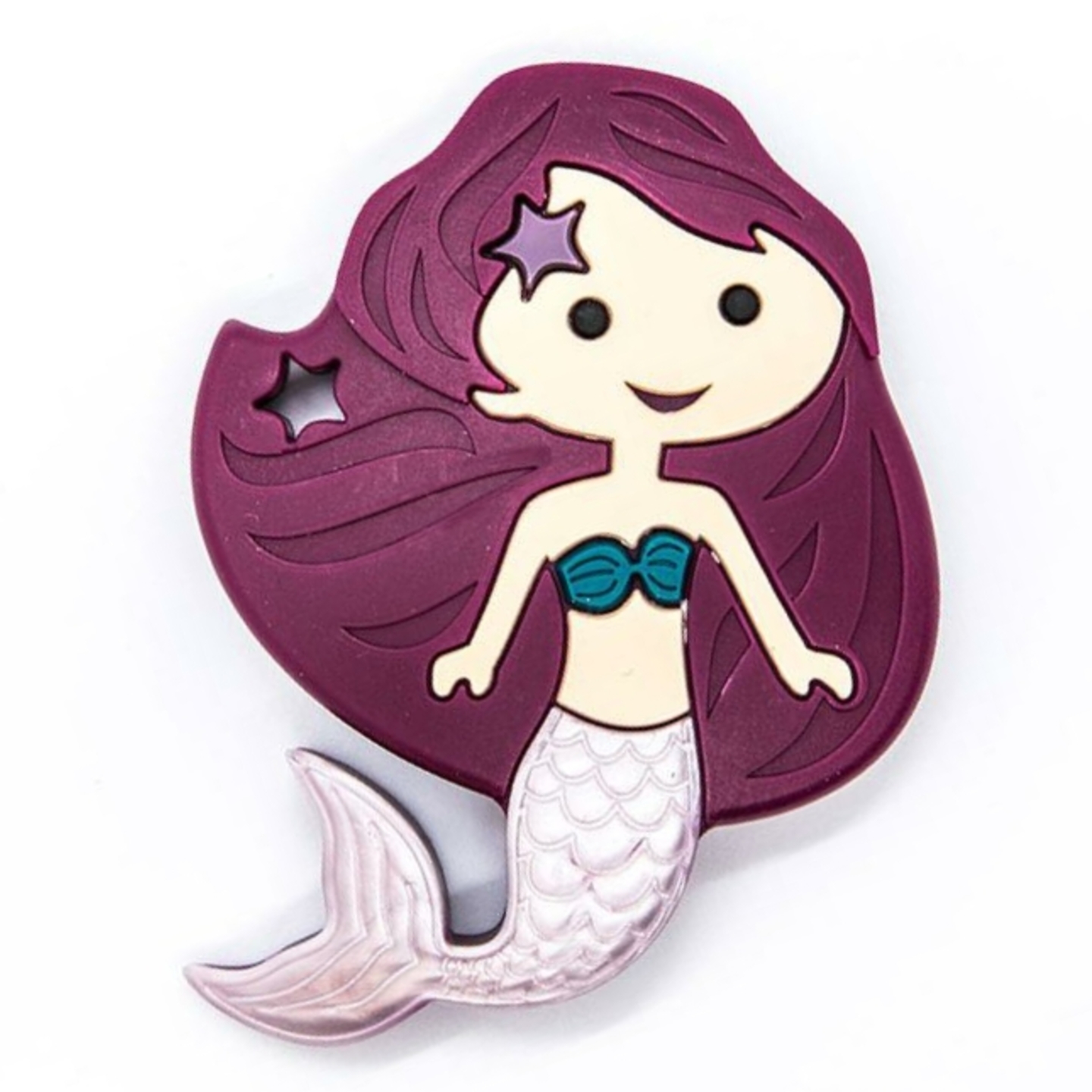 Baby Teether Mermaid Pearl Pink