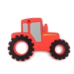 Baby Teether Tractor (Red)