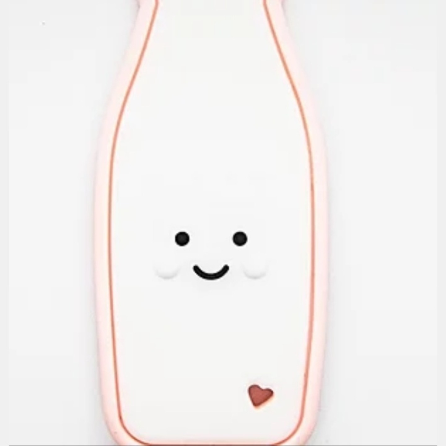 Baby Teether Milk Bottle Quartz Pink
