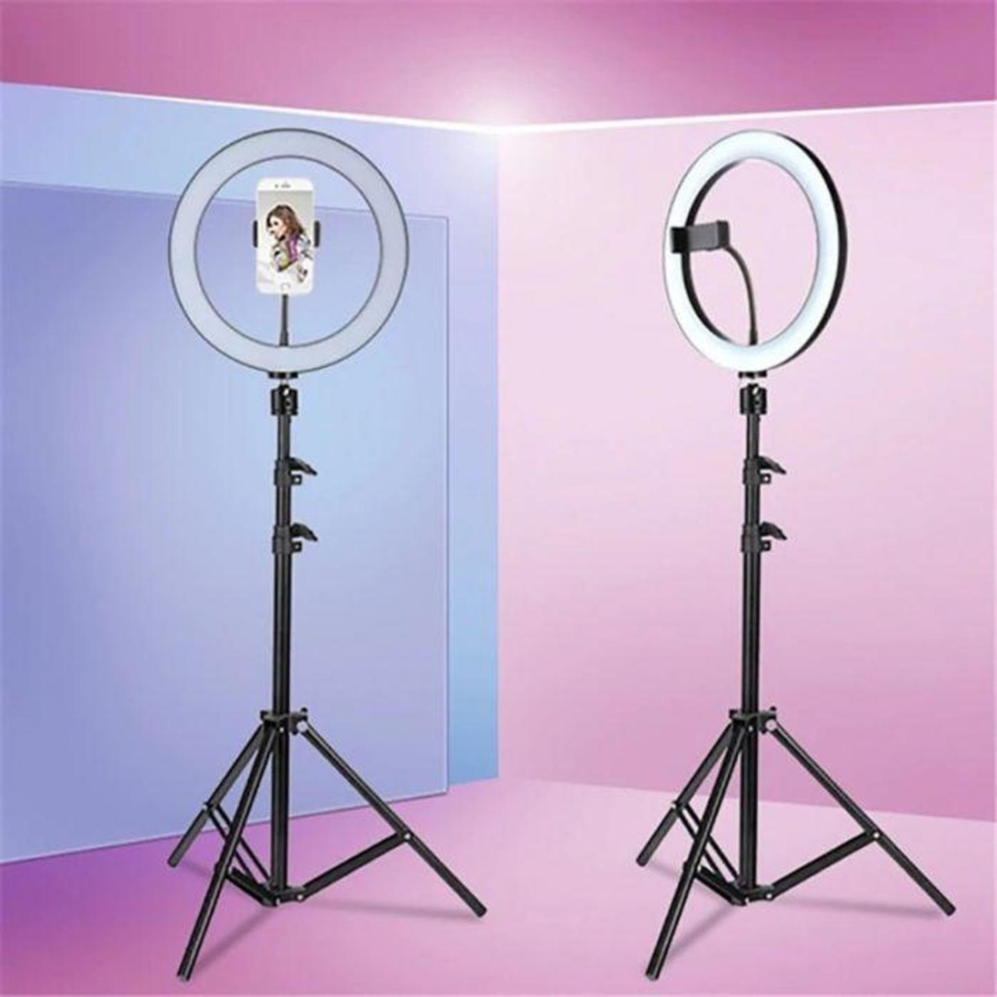 GiftMax Digitek DRL10 10 Inches LED Ring Light with Tripod for Camera