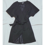 Cross Shoulder Trench Coat