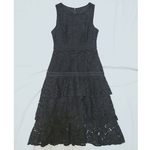 Lace dress *Black