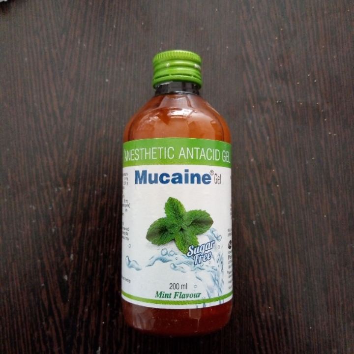 Mucaine Gel Mint flavour 200ml