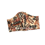 Exclusive Handmade Masks Doodles Batik Brown Men