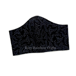Exclusive Handmade Mask Black Beauty A womenteenagers