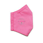 3D Seamless Mask Candy Pink Dots Large YouthWomenAdults