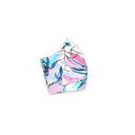 Exclusive Handmade Kids Masks Blue Floral 3 - 6 years old