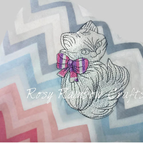 Handmade Embroidered Baby Blanket