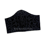 Exclusive Handmade Masks Black Beauty A Men