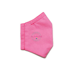 3D Seamless Mask Candy Pink Dots Small (4-7 years old)