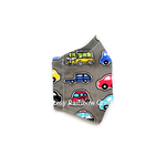 Exclusive Handmade 3D Seamless Masks On The Road Grey S 4-7 years old