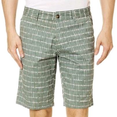 Multicolor Printed Cotton Knee Length Shorts For Men