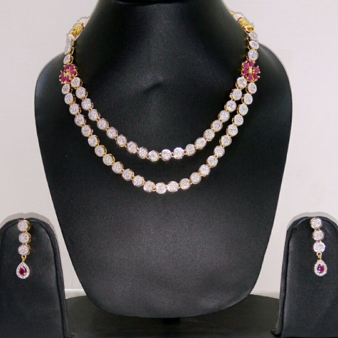Zircon Necklace No.90